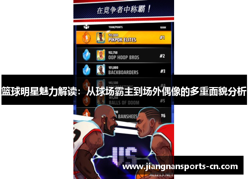 篮球明星魅力解读：从球场霸主到场外偶像的多重面貌分析